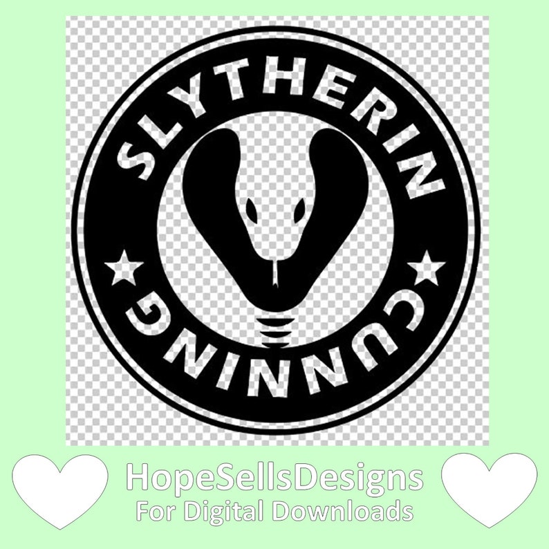 Download Harry Potter Starbucks Slytherin .SVG Digital File | Etsy