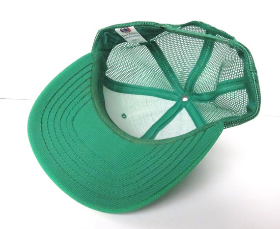 GF kelly green VINTAGE ball cap HAT - image 5