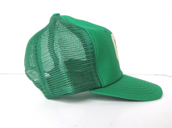 GF kelly green VINTAGE ball cap HAT - image 3