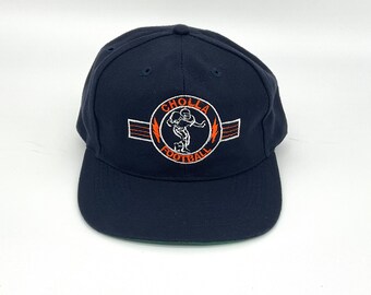 CHOLLA high FOOTBALL vintage dark blue HAT cap