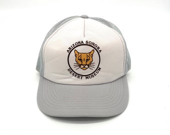 ARIZONA Sonora desert Museum RARE vintage mesh trucker cap HAT