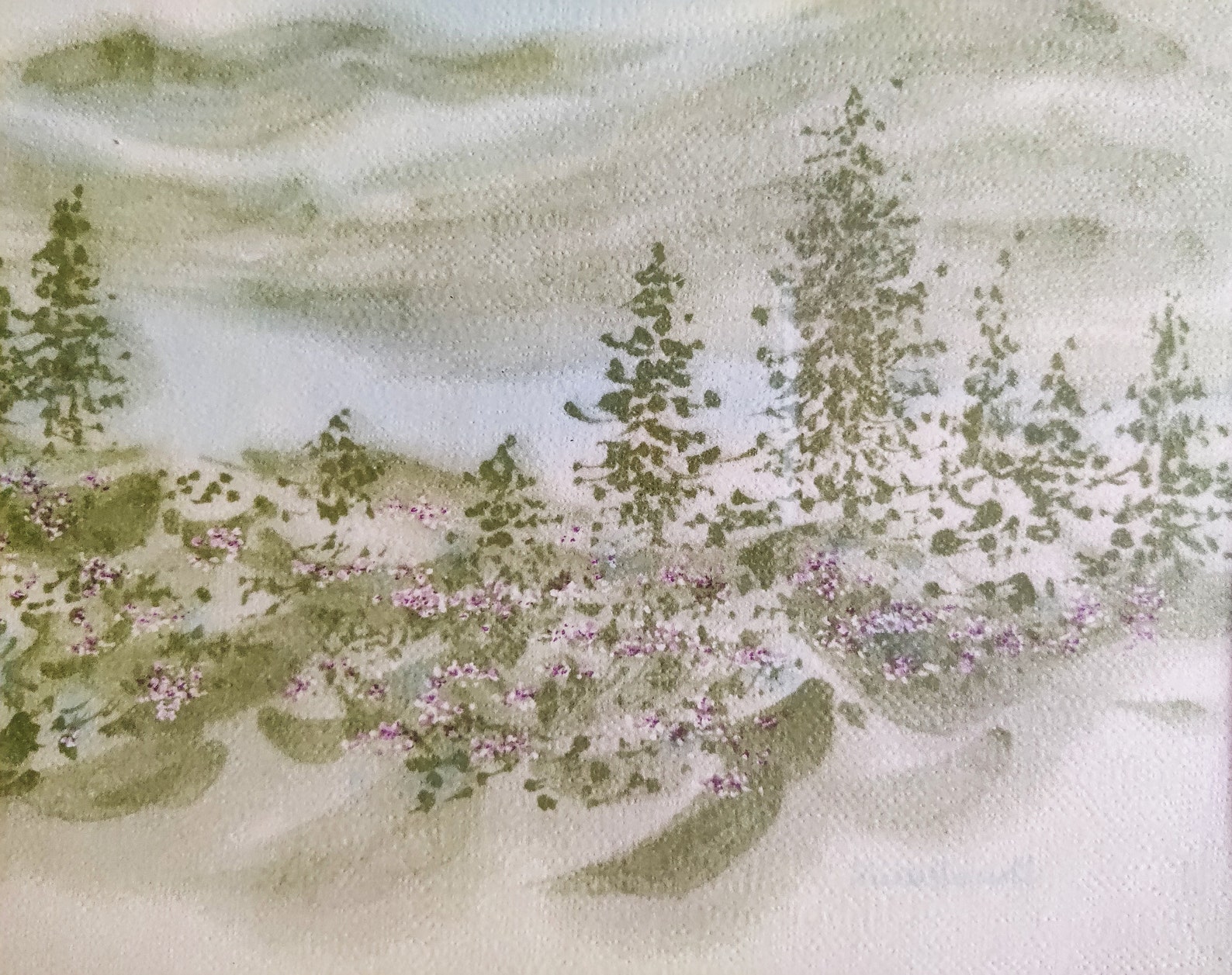 Davis Carroll Watercolor Original Art Landscape Paintings Etsy