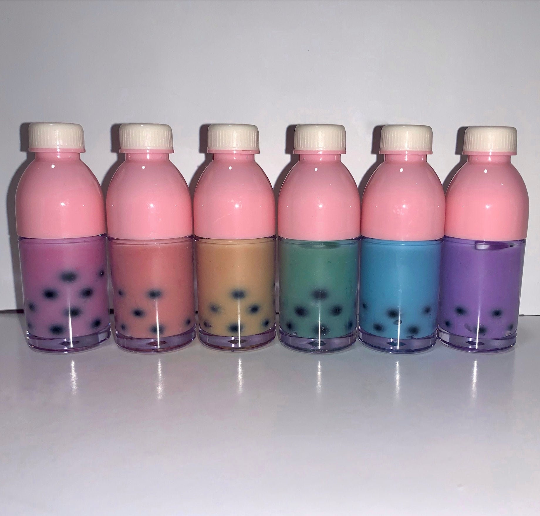 Bubble Tea Lipgloss Boba Tea Lipgloss Matcha Green Tea Etsy Canada