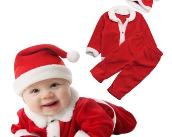 santa costume for baby girl