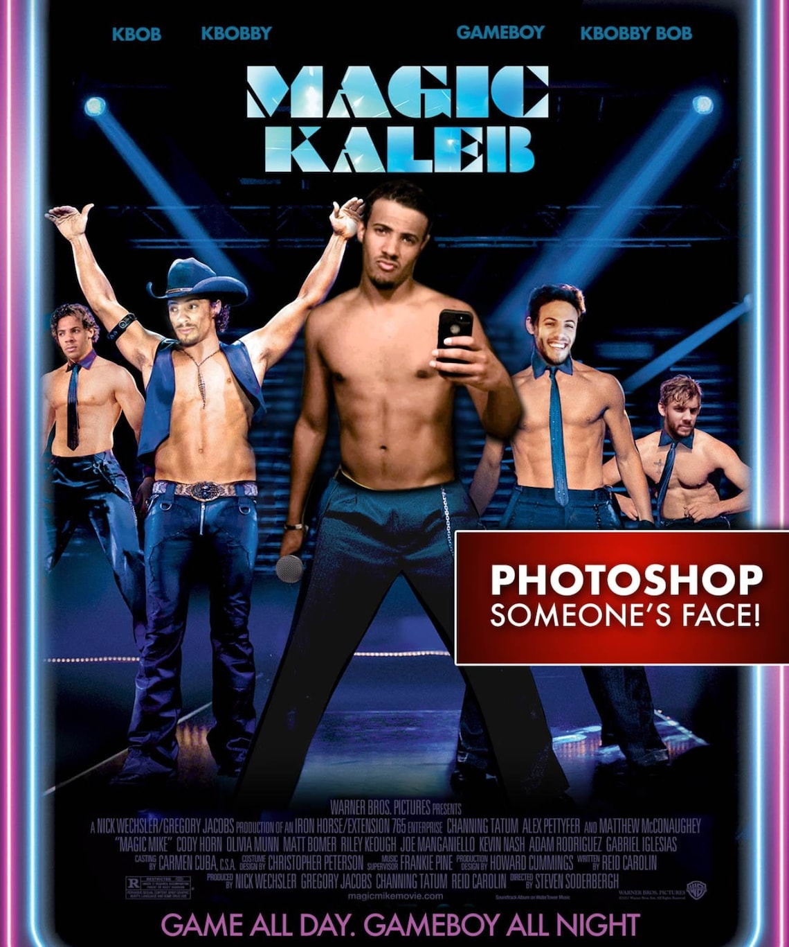 Custom Movie Poster Personalized Poster Kids Etsy