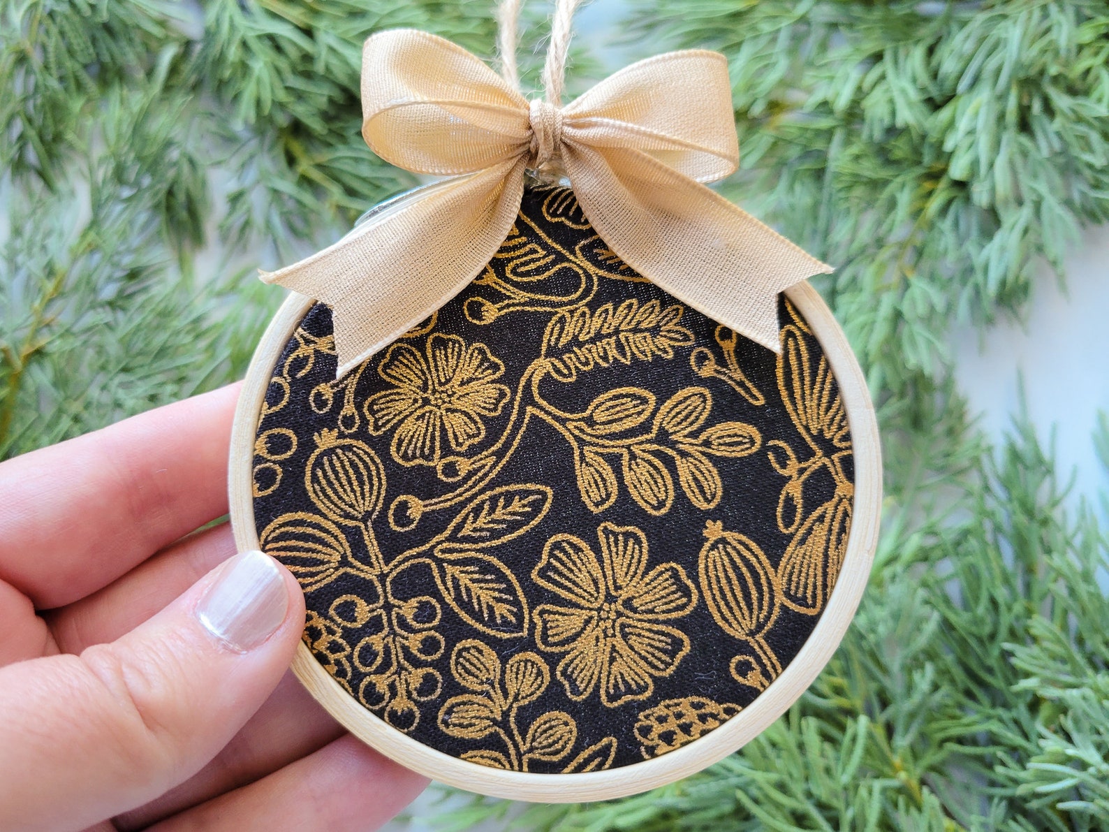 Rifle Paper Co Christmas Ornaments Modern Holiday Ornaments Etsy