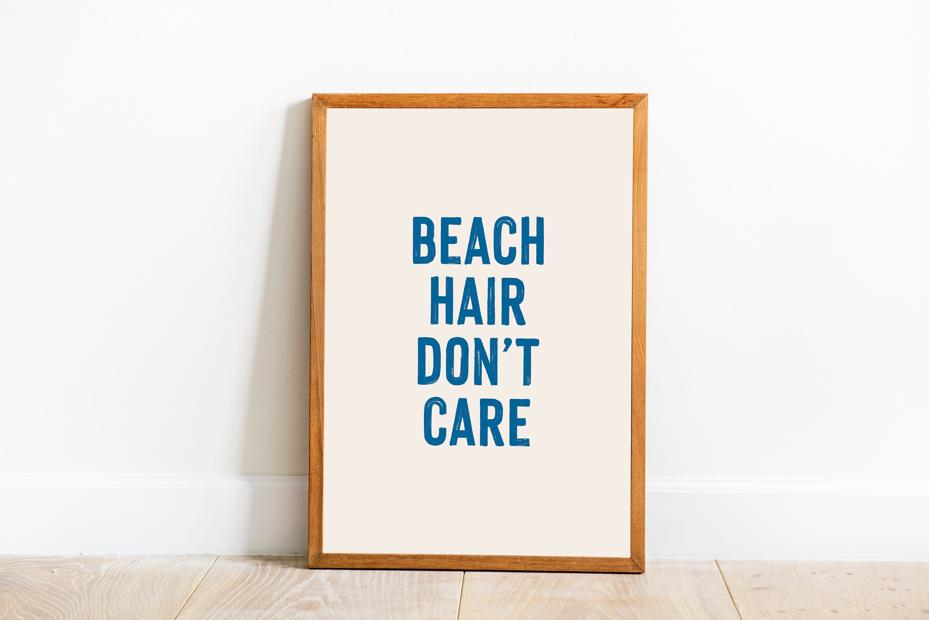 Beach Hair Don't Care Ocean Coastal Surf Tropical | Etsy
