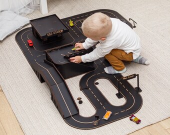 Gifts for kids, Birthday Boy Personalized Gifts, Wooden Road Track, Montessori, Toddler Gift for Kids, Wooden toys