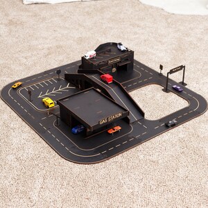 Engraved Racetrack Toy Kids Wooden Toy Wooden Road Track - Etsy