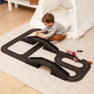 Gifts for kids, Birthday Boy Personalized Gifts, Wooden Road Track, Montessori, Toddler Gift for Kids, Wooden toys image 10