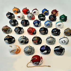 NFL Football Teams Mini Helmet Ceiling Fan and Light Pulls CHOOSE TEAM