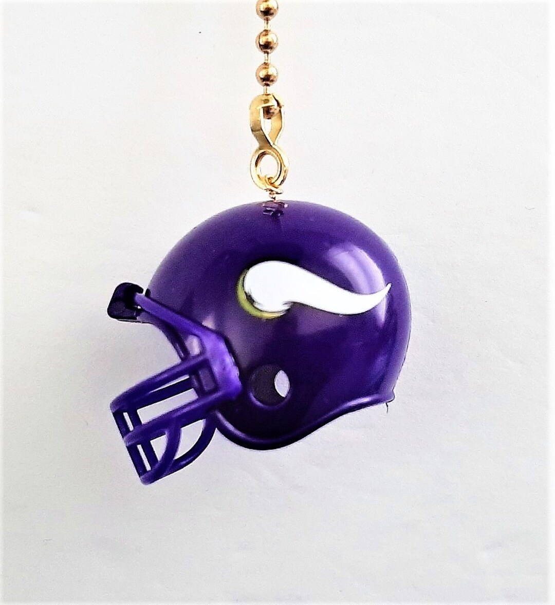 Minnesota Vikings Mini Helmet Ceiling Fan and Light Pull Etsy