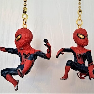 Spiderman, Spider-Man, Spider Man, Marvel Ceiling Fan and Light Pulls