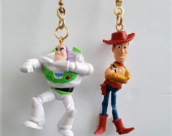 Buzz Lightyear & Woody Toy Story Ceiling Fan and Light Pulls Disney Pixar