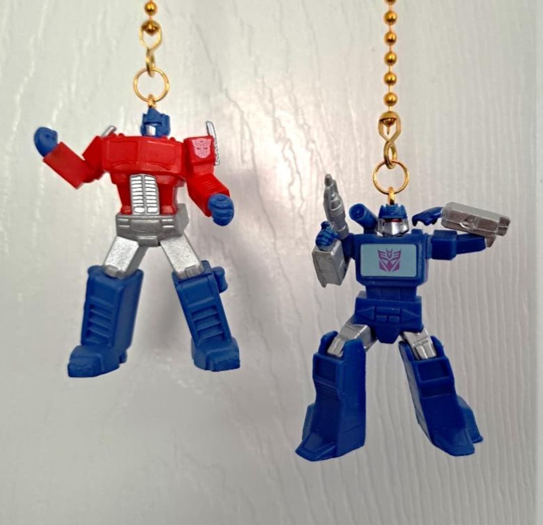 Image result for Optimus Prime & Soundwave Transformers Ceiling Fan and Light Pulls - Etsy