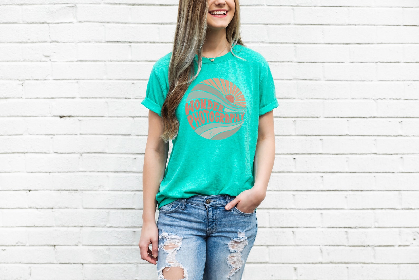 heather seafoam color