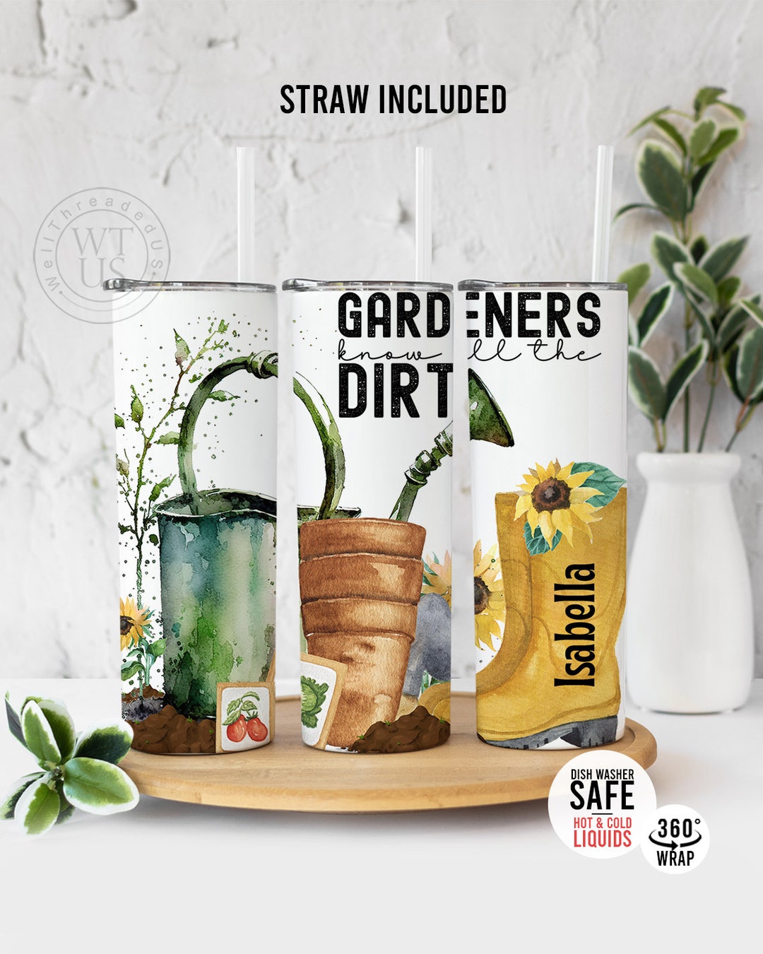 Plant Lover Tumbler Plant Tumbler Garden Lover Tumbler Plant Lover Gift