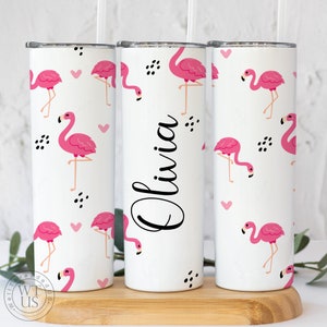 Flamingo Tumbler, Personalized Flamingo Tumbler , Flamingo Gift For Women, Flamingo Gifts For Her, Flamingo Tumblers