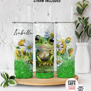 Frog Tumbler, Frog Gifts for Women/Frog Lovers, Frog Cup/Coffee Mug/Water  Bottle, Cute Coffee Tumble…See more Frog Tumbler, Frog Gifts for Women/Frog