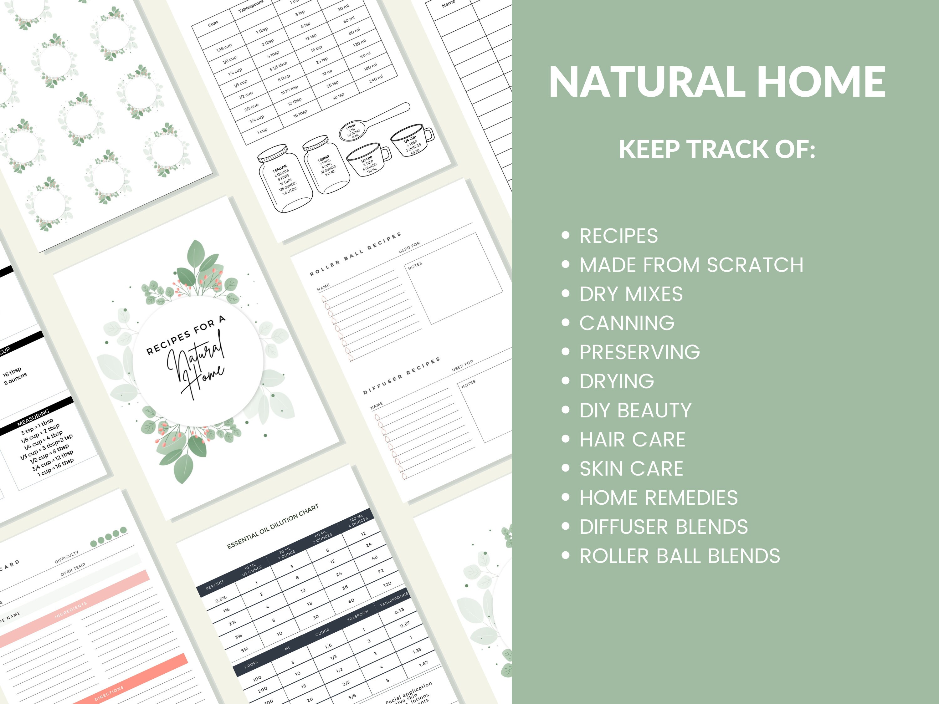 Homesteading Printable Planner for Homesteaders Binder 43 Page PDF 8 ...