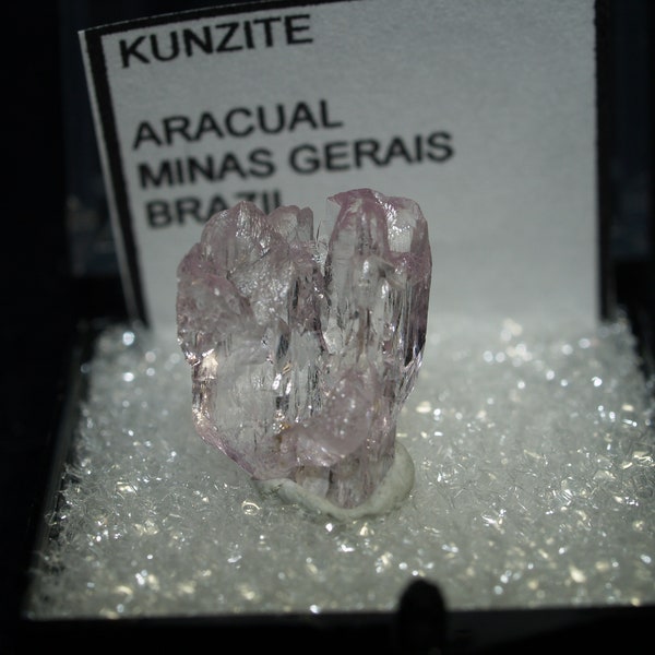 Spodumene variety Kunzite Thumbnail Specimen