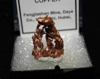 Chinese Arborescent Copper Thumbnail Specimen