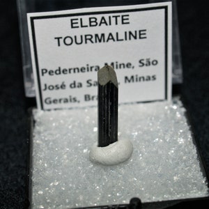 Elbaite Tourmaline Thumbnail Specimen