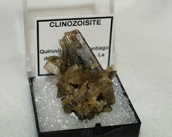 Peruvian Clinozoisite Thumbnail Specimen