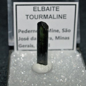 Elbaite Tourmaline Thumbnail Specimen