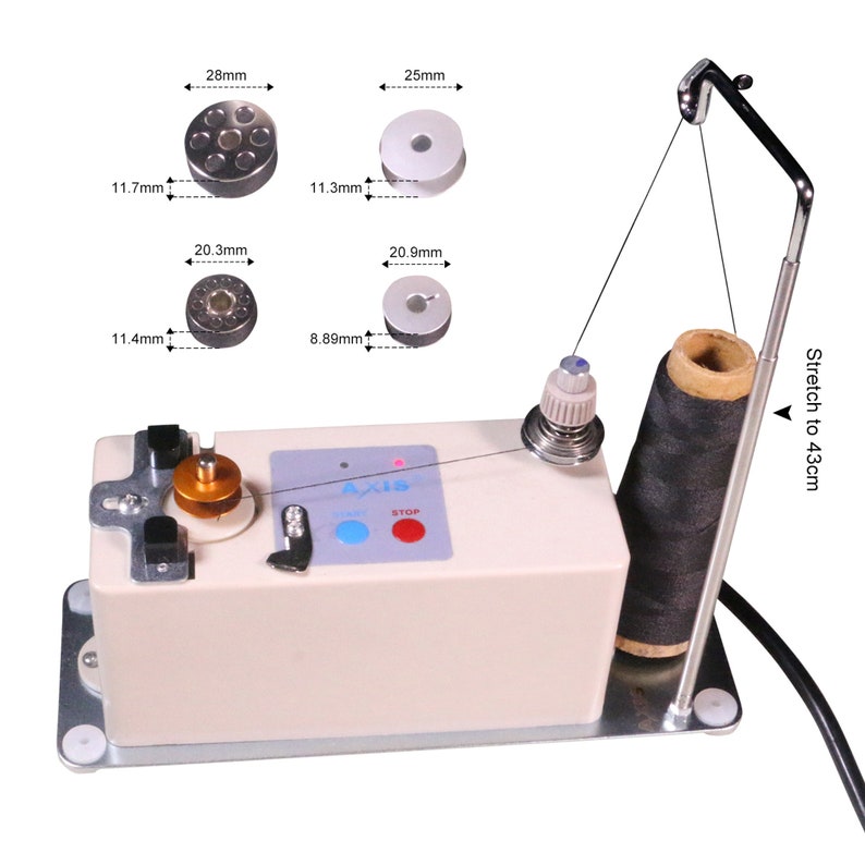 Axis bobbin winder portable automatic bobbin winder for juki Etsy