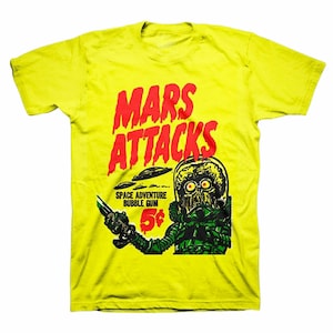 Mars Attacks - Gum Attack Yellow T-Shirt