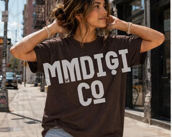 Bella Canvas 3001 Dark Chocolate Brown shirt Mockup, TShirt Digital Download for Fall