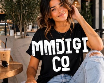 Bella Canvas 3001 Black shirt Mockup, TShirt Digital Download for Fall