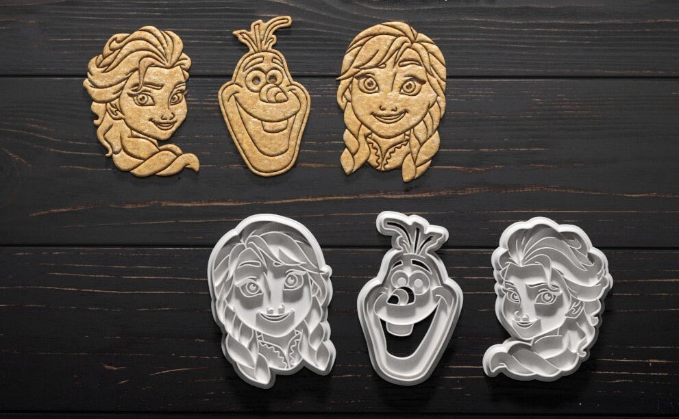 Frozen Cookie Cutters- Pick Your Size and Colors