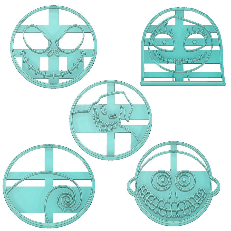 Nightmare Before Christmas- Jack Skellington- Halloween Cookie Cutter…