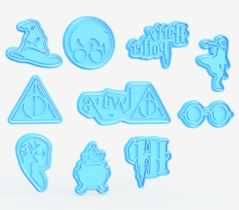 Harry Potter Package 1 Cookie Cutters Pick Your Size and image 0
