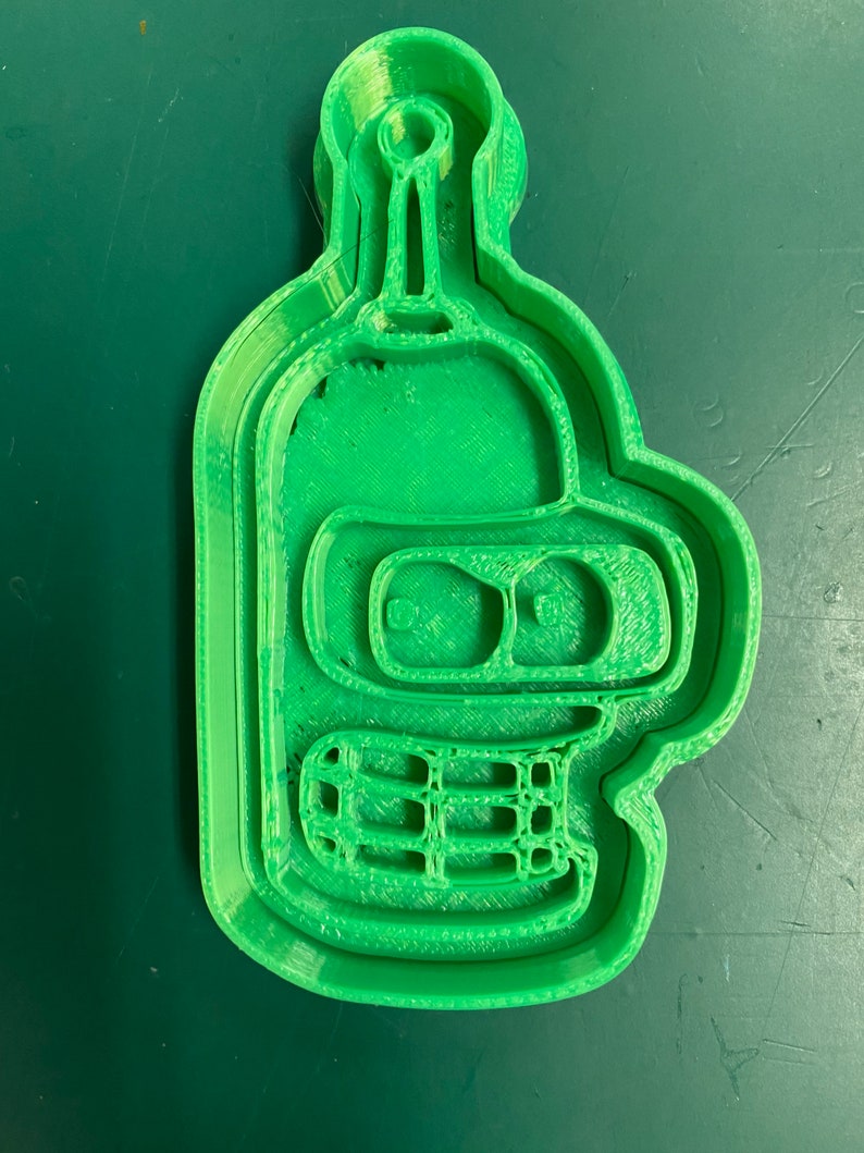 Futurama Cookie Cutters Pick Your Size And Colors Etsy - bender futurama art on free draw 2 roblox
