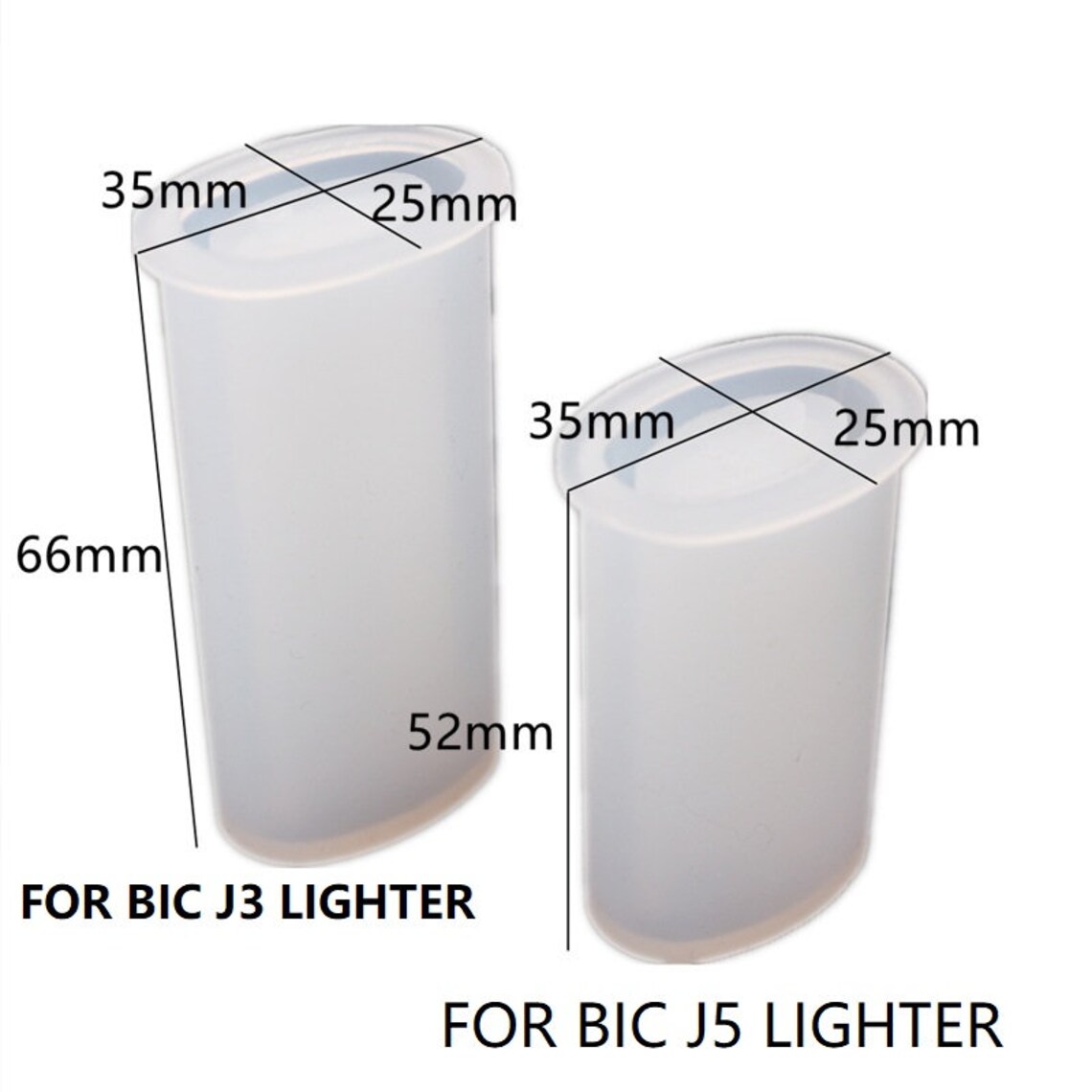 Lighter Case Mold for Resin Custom Lighter case silicone mold Etsy