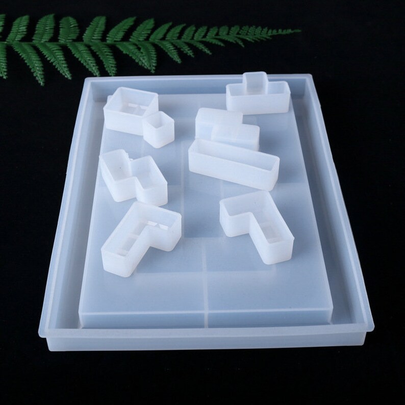tetris resin mold