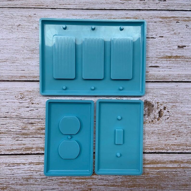 Silicone Mold Electric Light Switch Cover Mold Outlet Cover Etsy