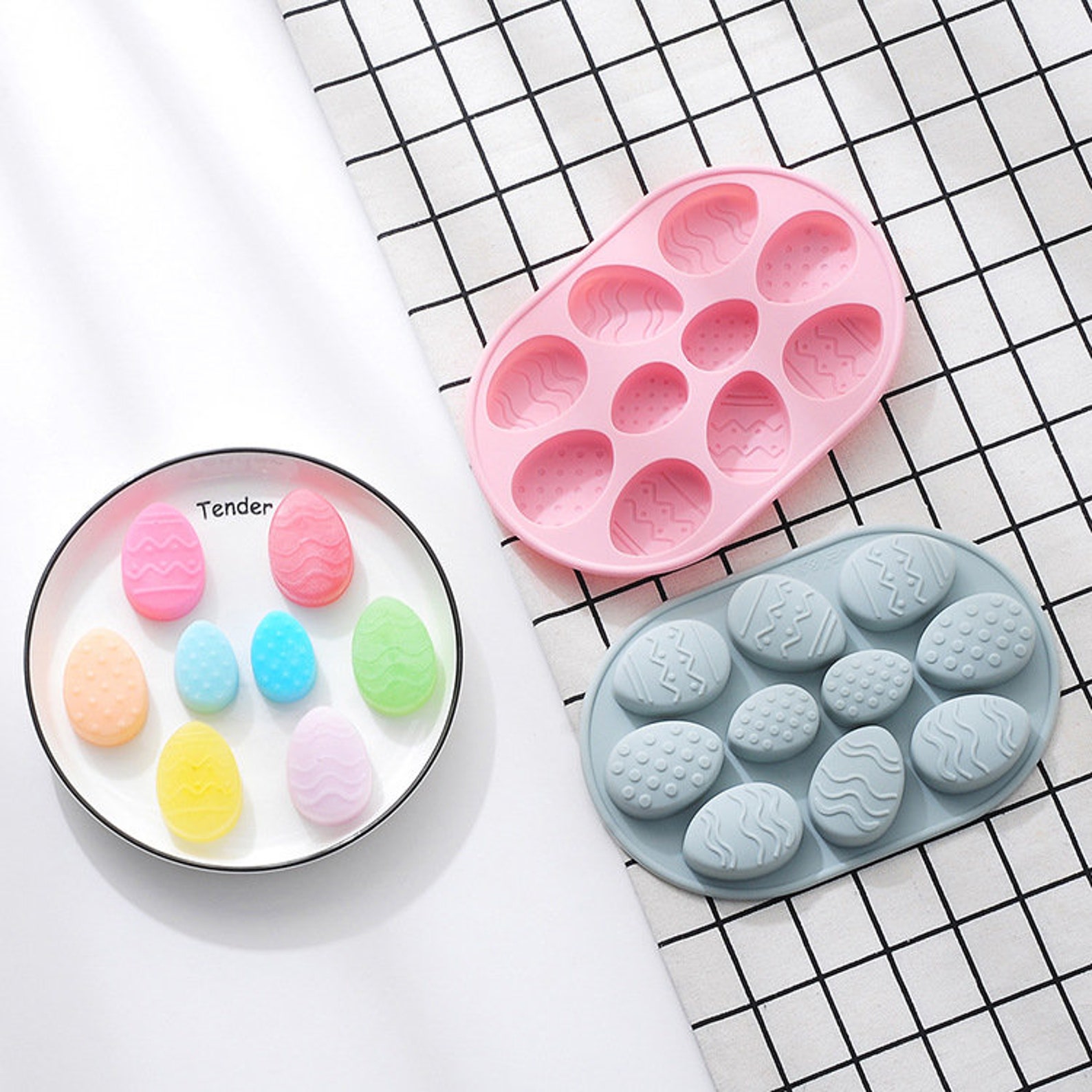 Silicone Round Circle Mold 9 Circles Silicone Mold Circular Etsy