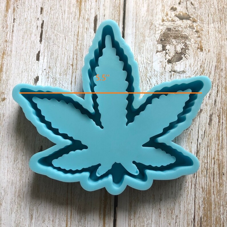 Sculpting & Forming Molding & Casting weed leaf tray mold,rolling tray