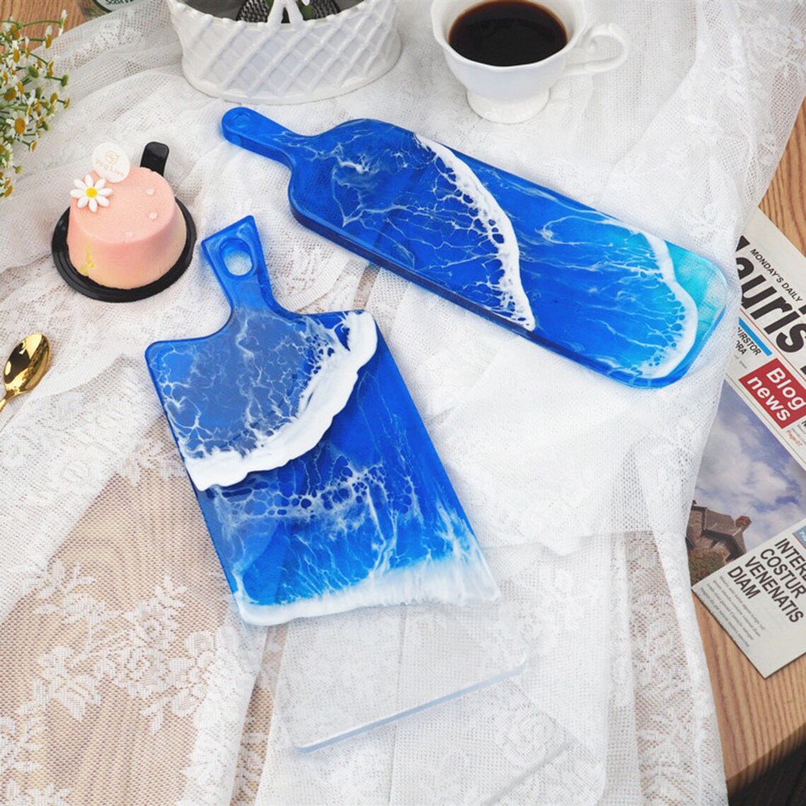 Large Resin Cutting Board MOLDCheese Board MOLD Silicone Tray Etsy