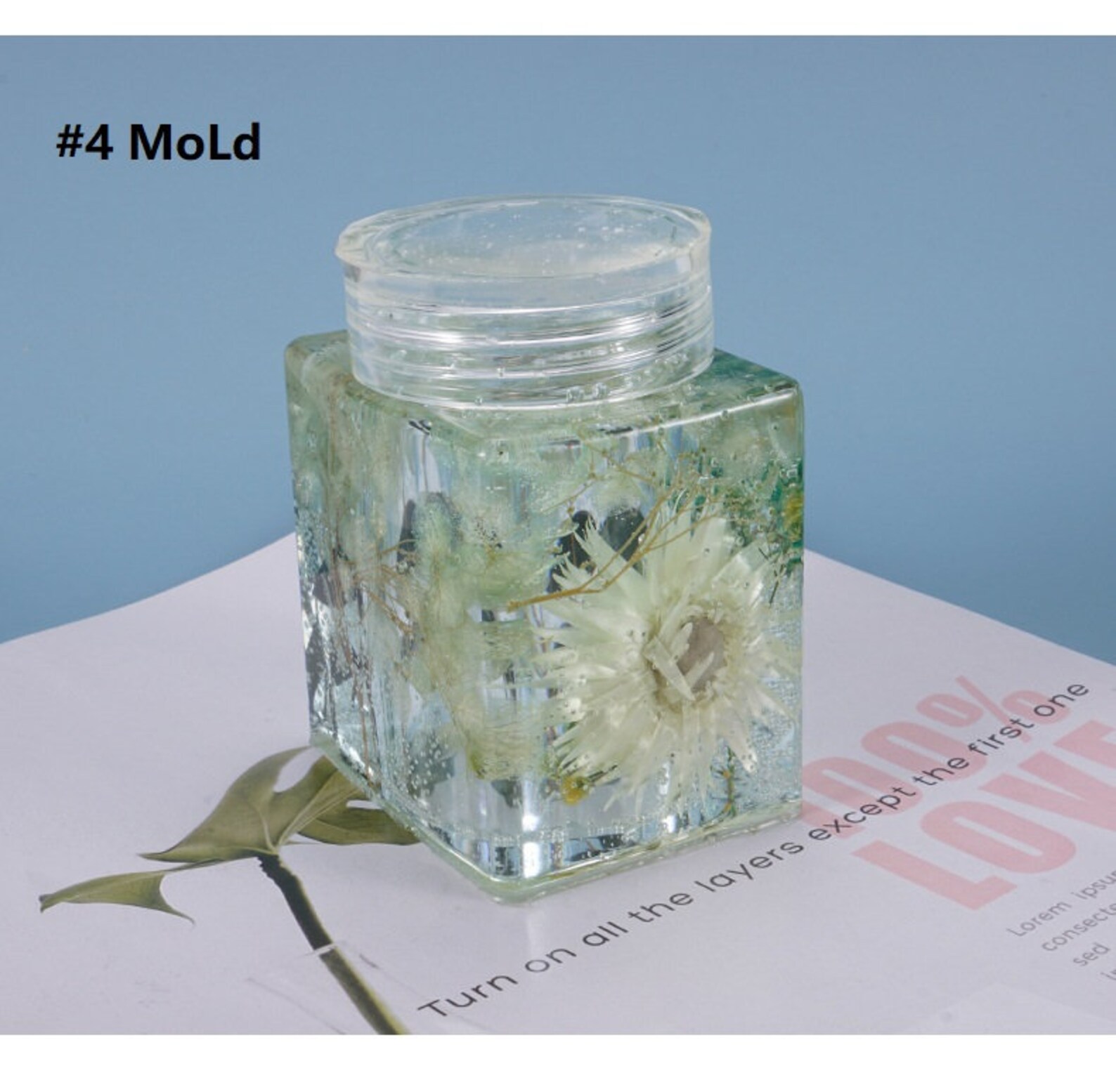 Resin Jar Mold Silicone Storage Bottle Molds Jewerely Canister Etsy