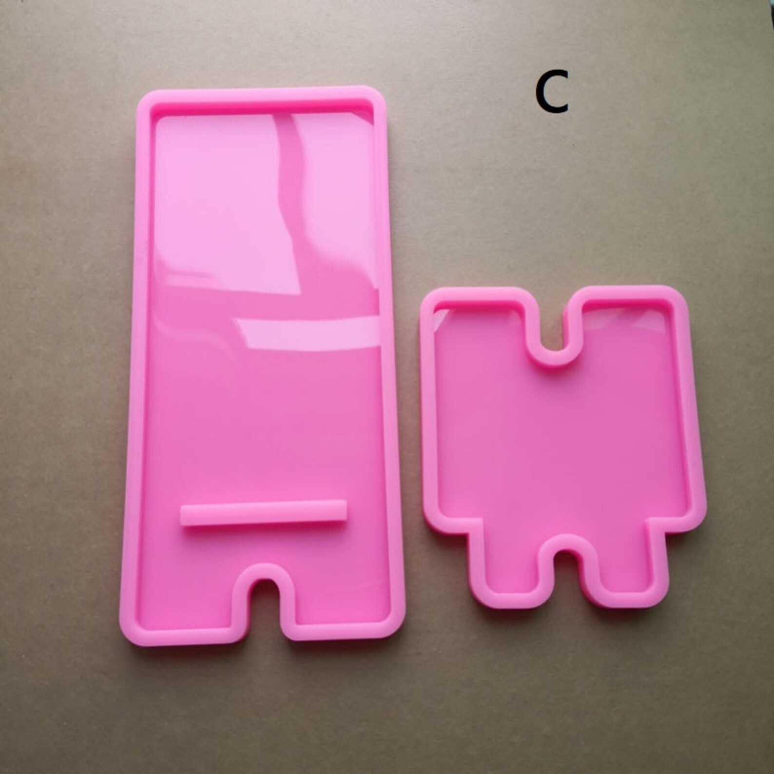 Large Phone Stand Mold for Resin Silicone Cell Phone Holder Etsy