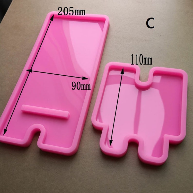 Large Phone Stand Mold for Resin Silicone Cell Phone Holder Etsy
