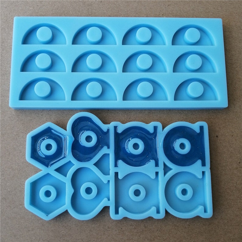 2 Sets Straw Topper Attachment Mold Silicone for Resin Etsy