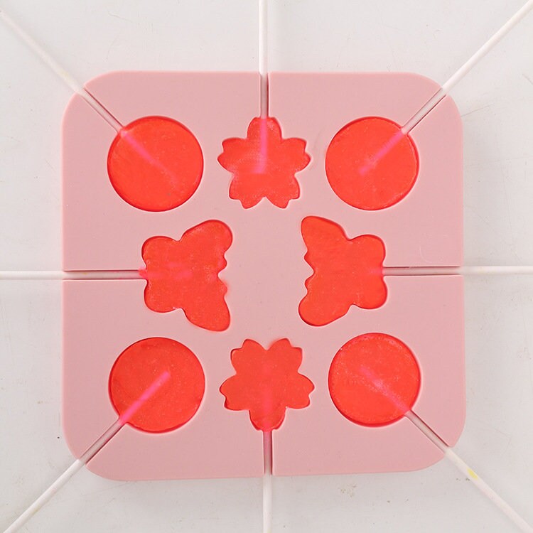 Lollipop Mold Hard Candy Silicone Molds Butterfly Paw Etsy