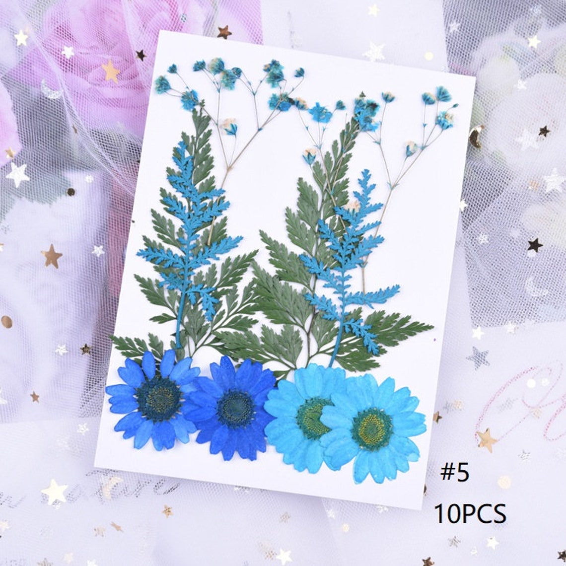 Dried Flat Flower Packs Pressed Flowers lot Mixed Set Resin Etsy