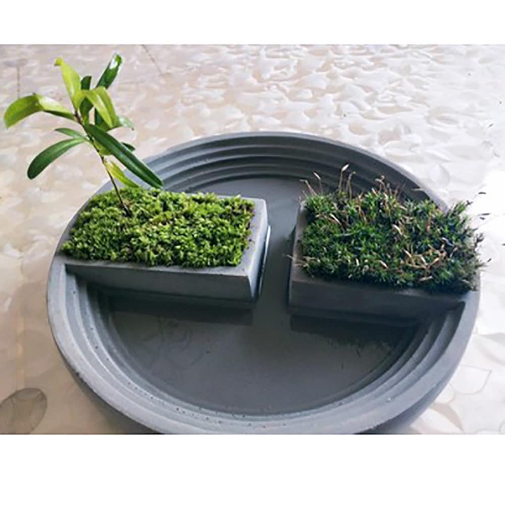 Huge 10 inch Concrete Planter Molds Round Stepping Stairs Etsy